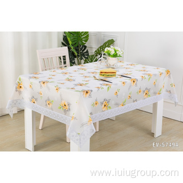 Printed Disposable PEVA Tablecloth Oilproof